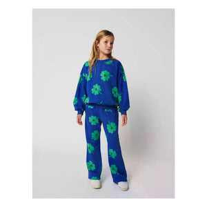 Bobo Choses - Trèfles Organic Cotton Jogger | Blue