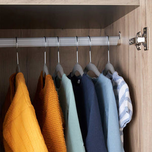 Tutti Bambini Como 3 Piece Room Set - Distressed Oak/Slate Grey-Nursery Sets-Distressed Oak/Slate Grey-No Mattress | Natural Baby Shower