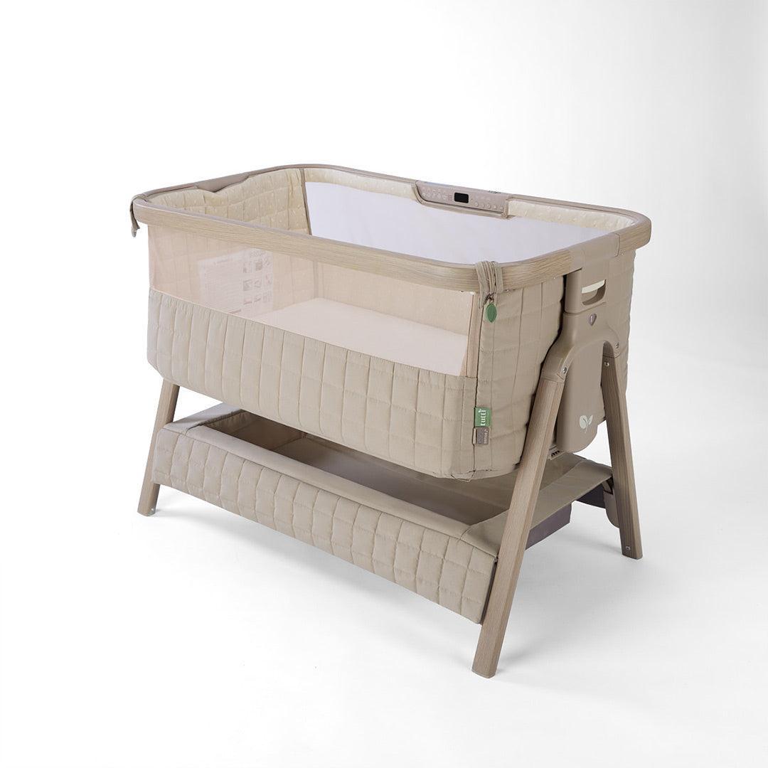 Tutti Bambini Cozee Sense Bedside Crib - Soft Walnut / Cocoa-Cribs-Soft Walnut / Cocoa- | Natural Baby Shower