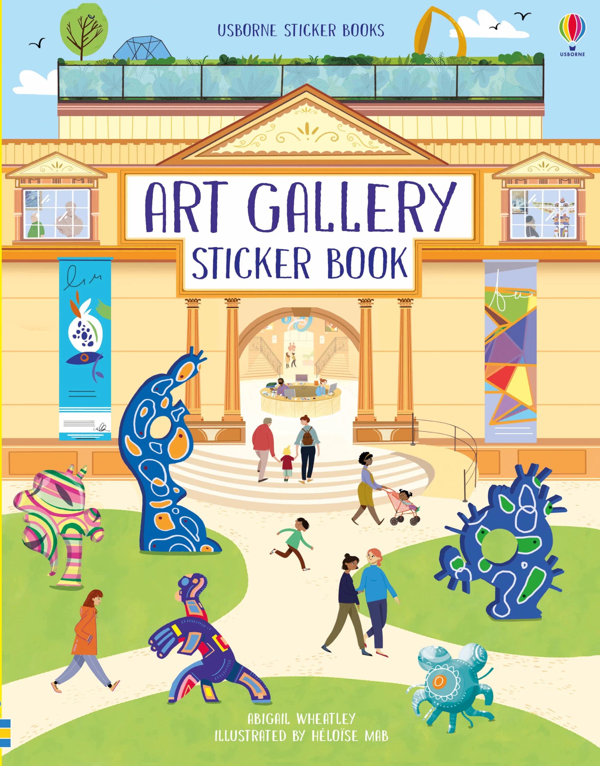 Usborne - Art Gallery Sticker Book