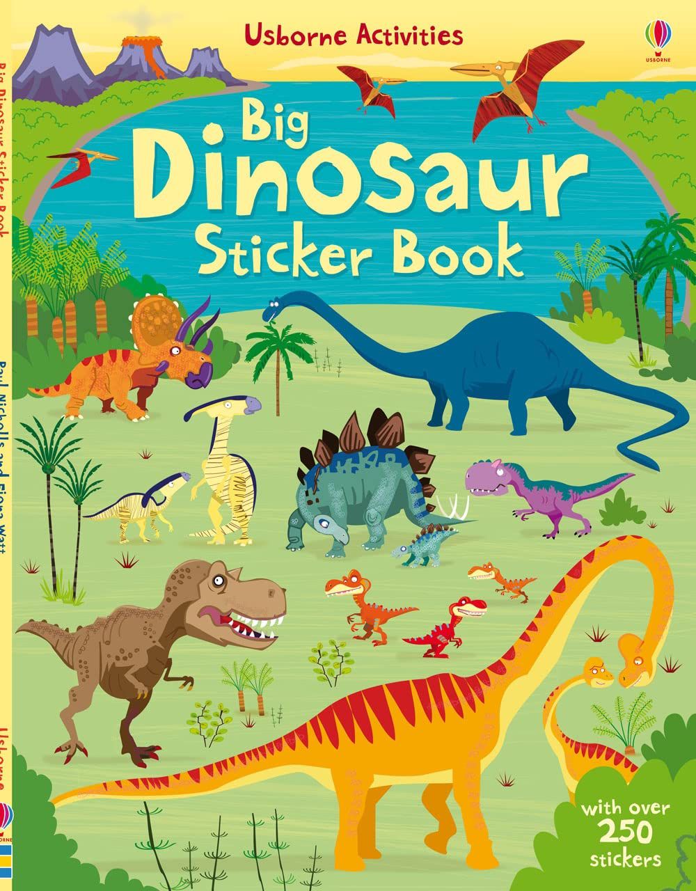 Usborne - Big Dinosaur Sticker Activities and Story Book