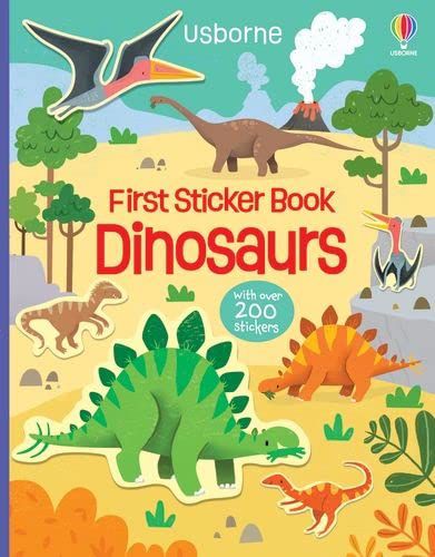 Usborne - First Sticker Book Dinosaurs