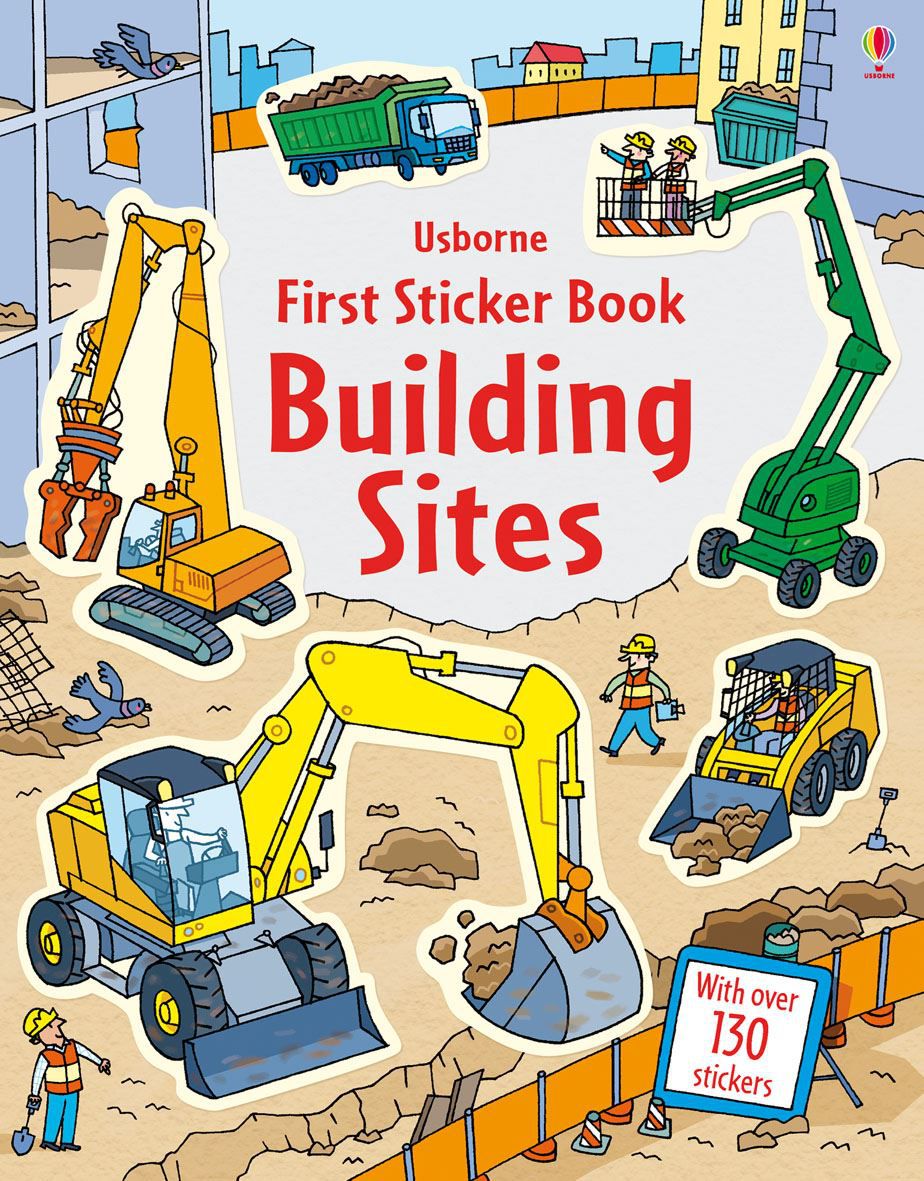 Usborne - First Sticker Building Sites