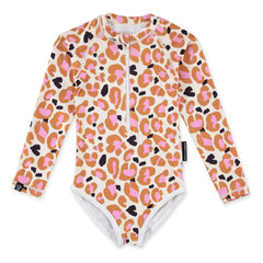 Beach & Bandits - UV Protective Swimsuit Candy Leopard Recycled Fibers