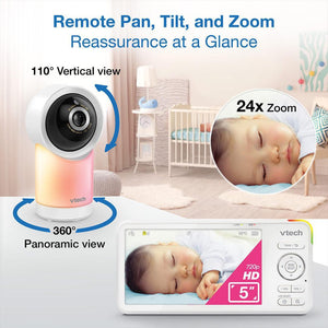 Vtech RM5766 HD 5in Wifi Monitor-Baby Monitors- | Natural Baby Shower