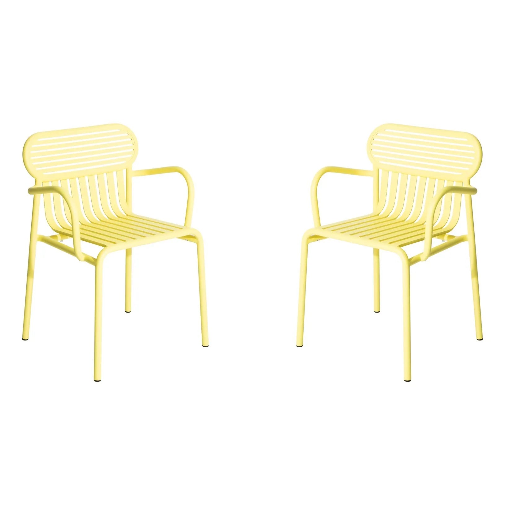 Petite Friture - Armchair for Weekend - Set of 2 | Yellow