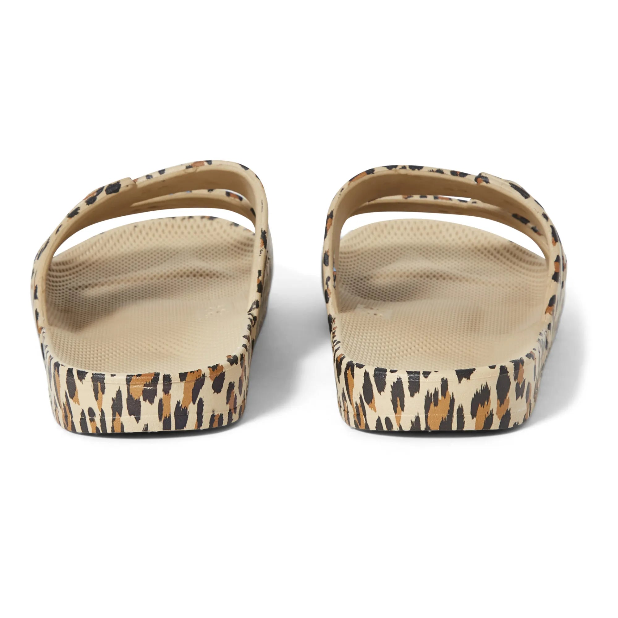 Freedom Moses - Leopard Patterned Sandals | Beige