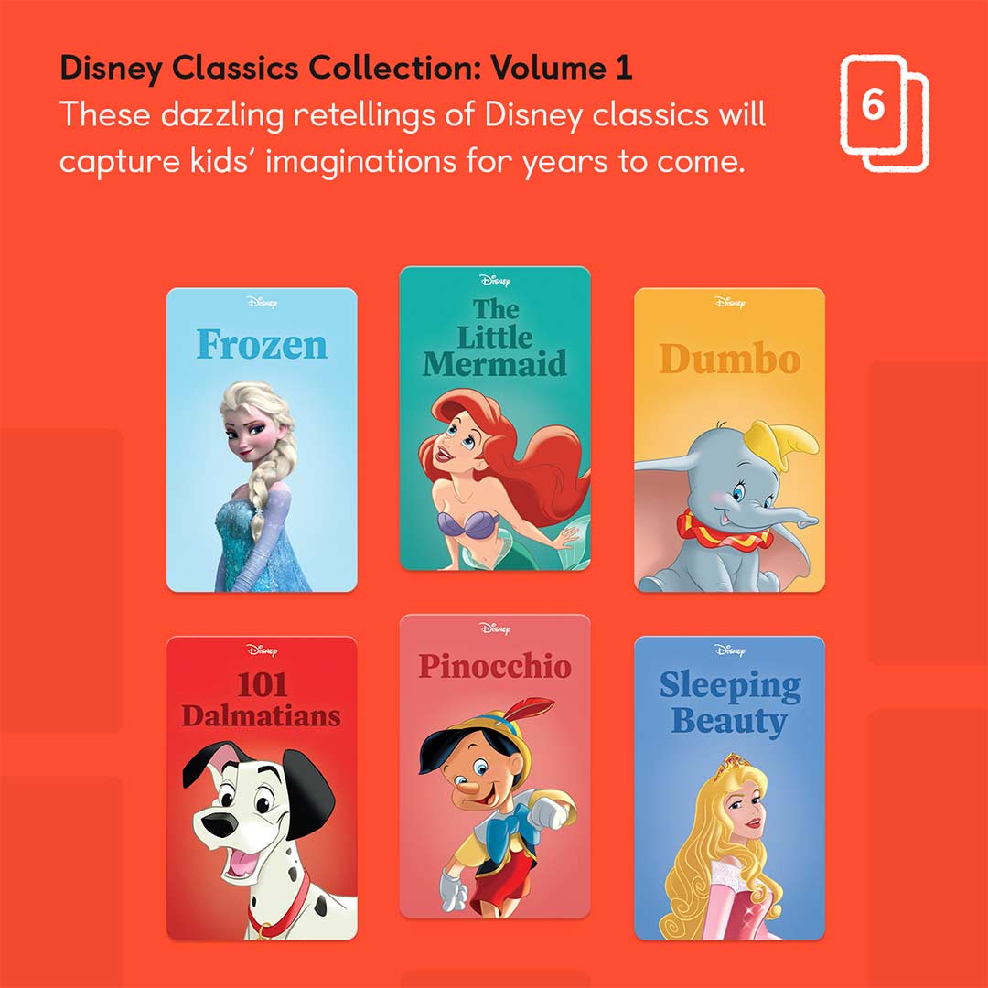 Yoto - Disney Classics 6-Pack Audio Card (English)