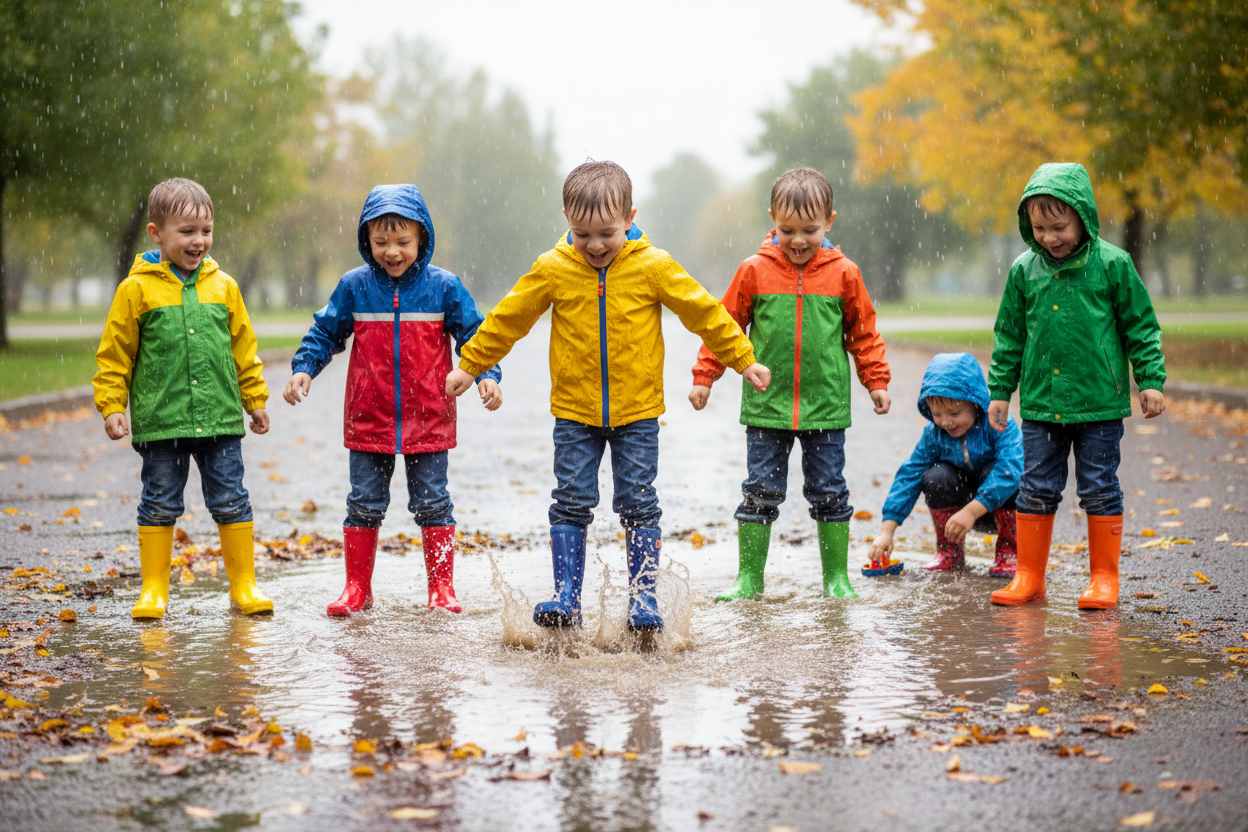 Erkek Çocuk Yağmur Çizmeleri