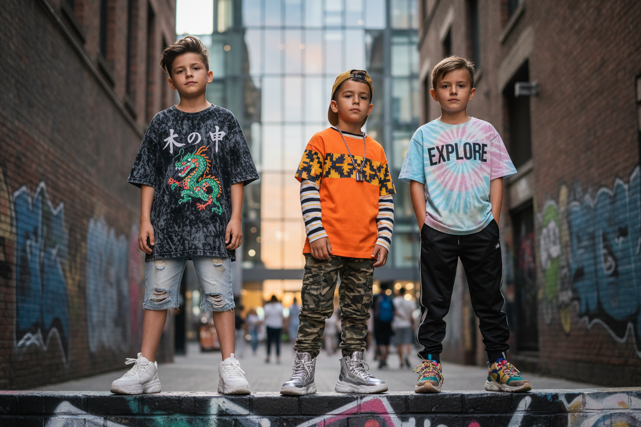 Erkek Çocuk Tişörtleri ve Bluzları