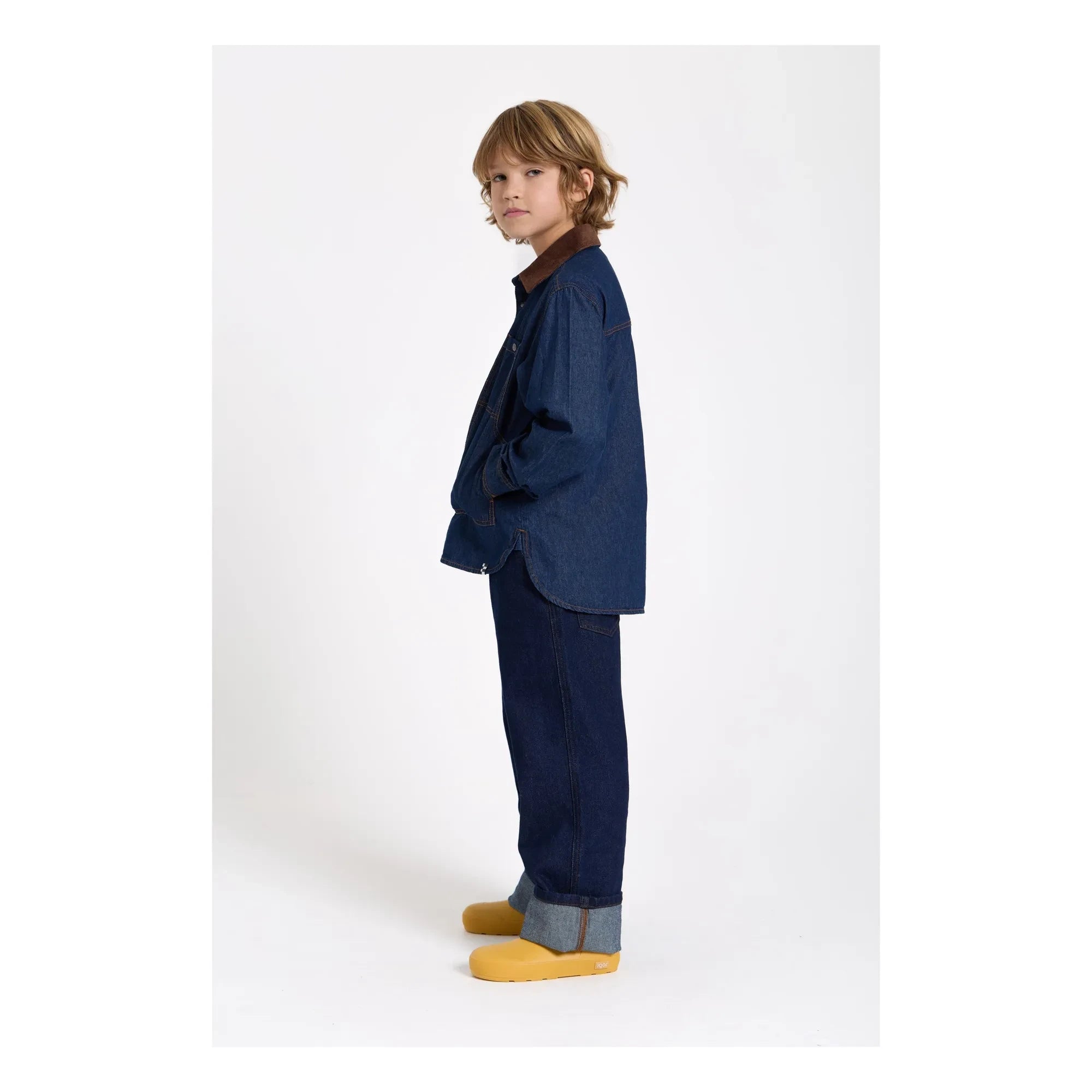 Finger in the Nose - Enara Denim Shirt | Raw Denim