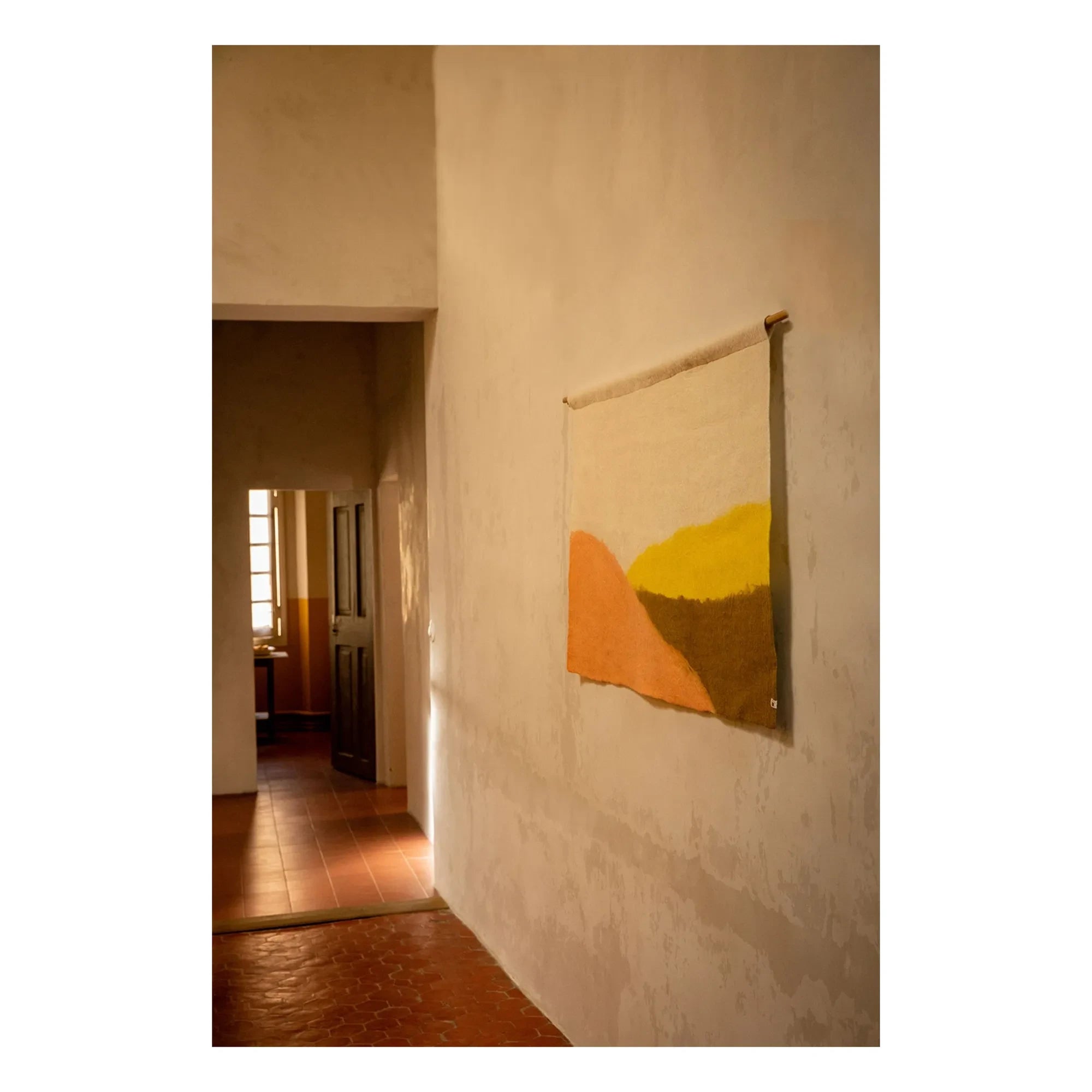 Muskhane - Felt Wall Hanging | Blush