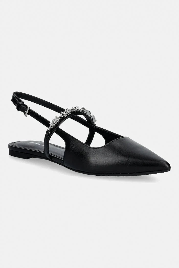 MICHAEL Michael Kors Dina Flex Sling Flat Deri Babet