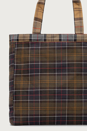Barbour pamuklu kadın alışveriş çantası