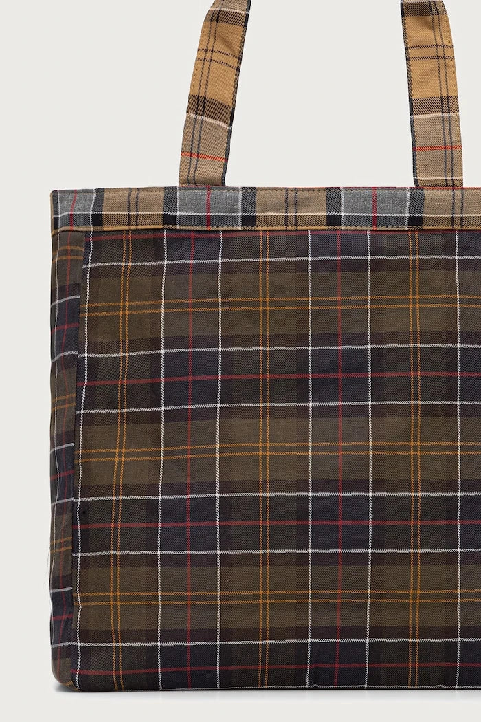 Barbour pamuklu kadın alışveriş çantası