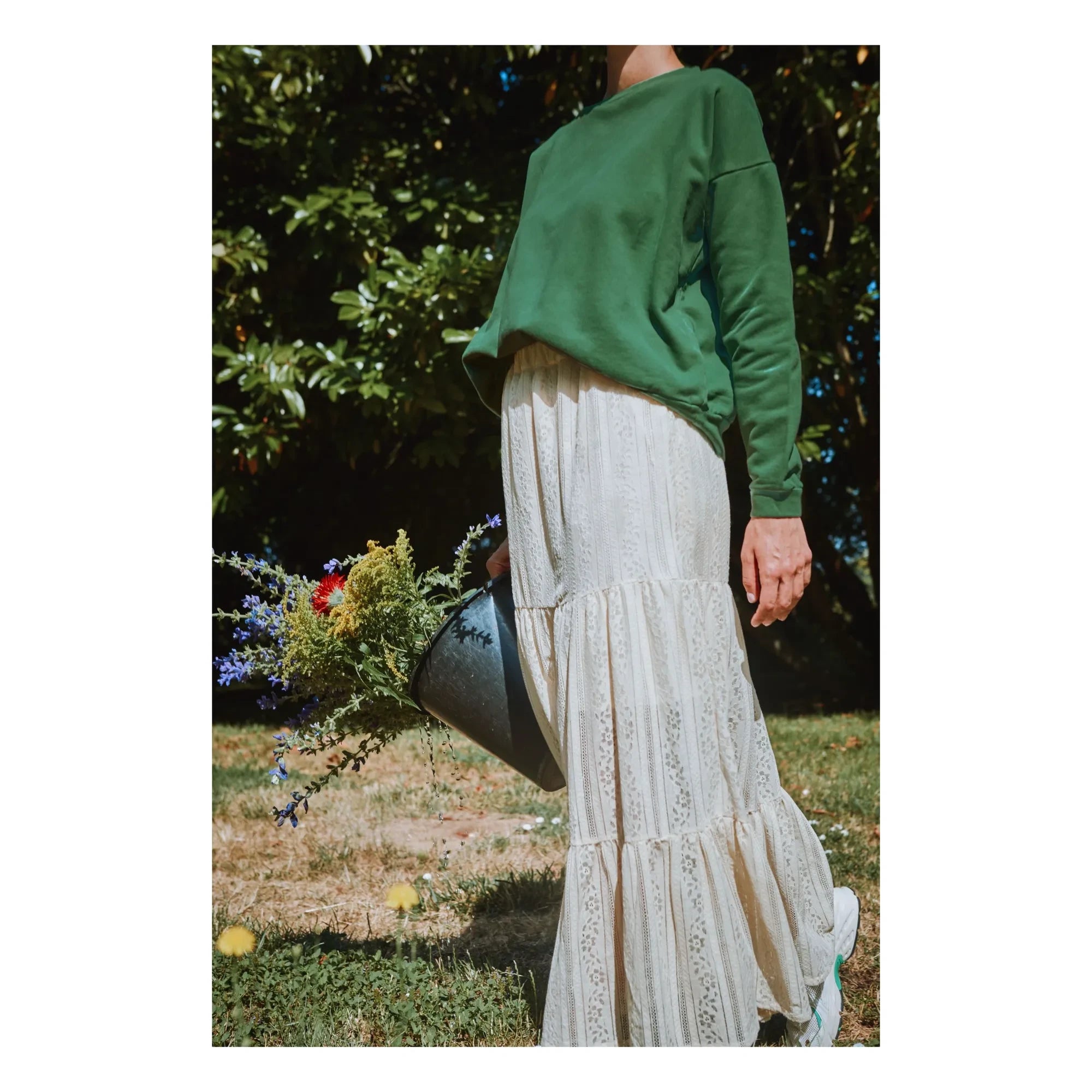 Poudre Organic - Tonka Skirt | Ecru