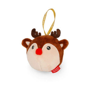 Legami - Reindeer Plush Toy Christmas Tree Decoration - Oh-Oh-Ohrnaments