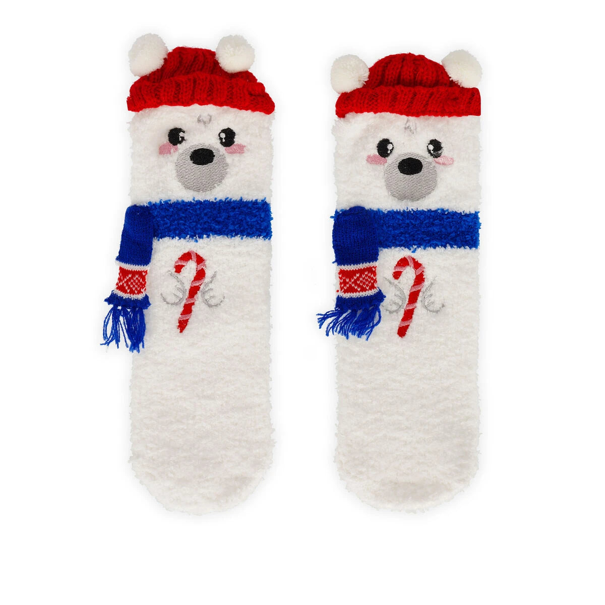 Legami - Kids' Christmas Slipper Socks Polar Bear - A Perfect Fit!