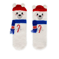 Legami - Kids' Christmas Slipper Socks Polar Bear - A Perfect Fit!