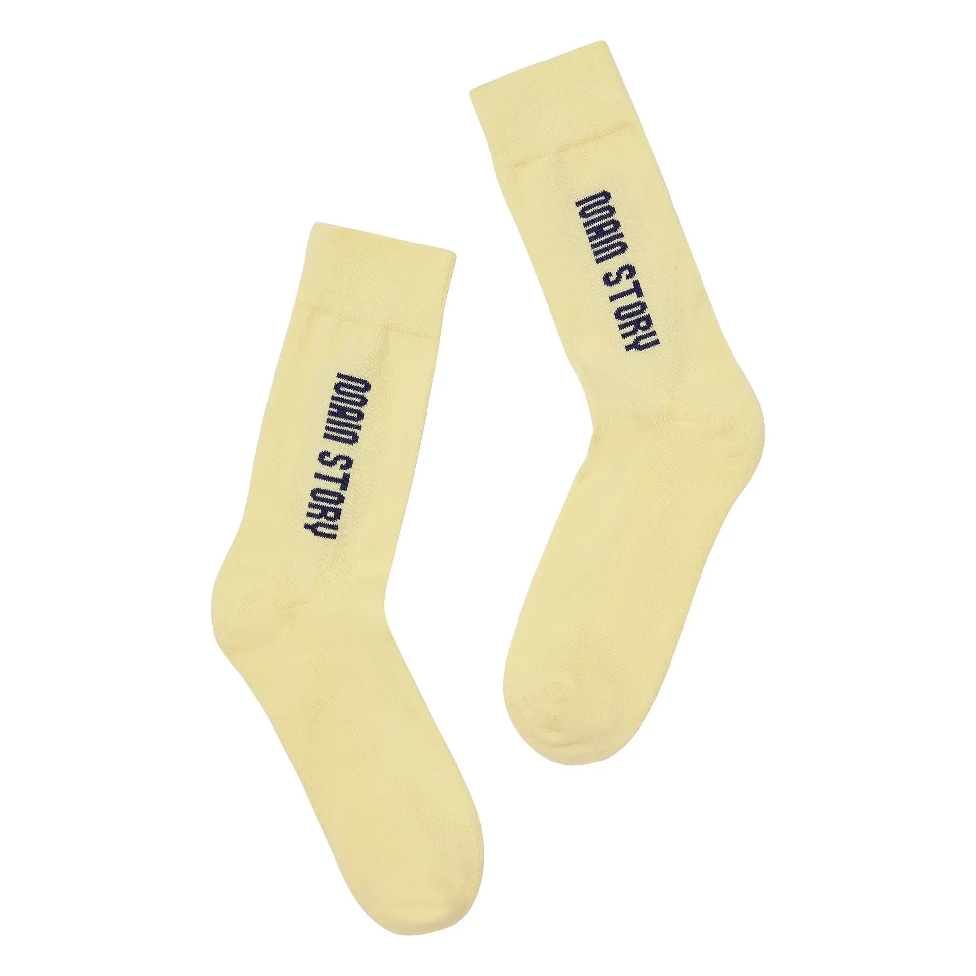 Main Story - Organic cotton socks | Pale yellow