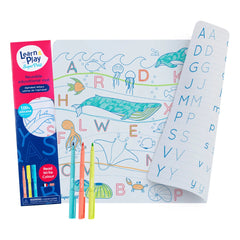 Superpetit - Alphabet Coloring American Platter