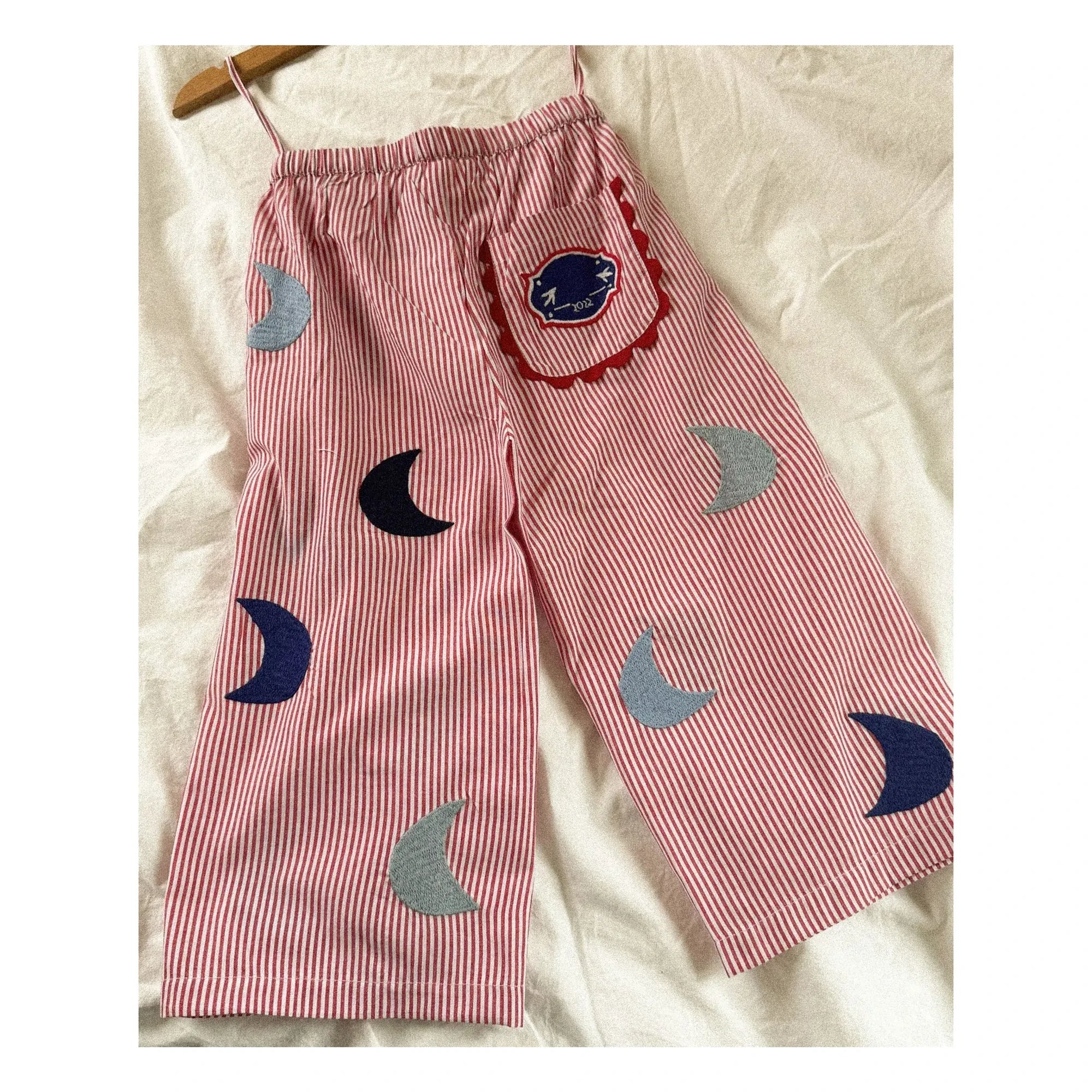 SISSEL EDELBO - Striped Saxo Pants - Kids Collection | Red