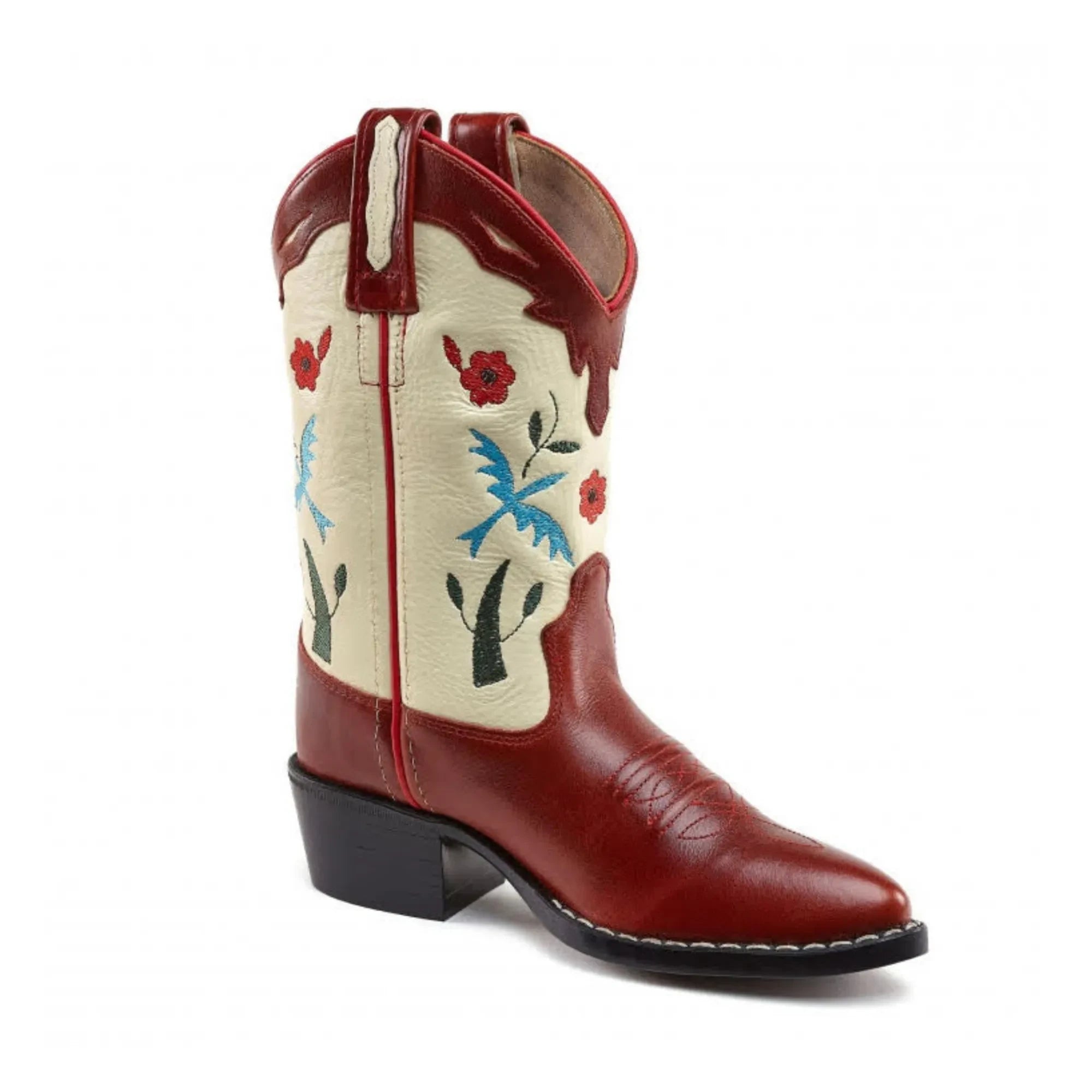 Bootstock - Bluebird Santiag Boots | Red