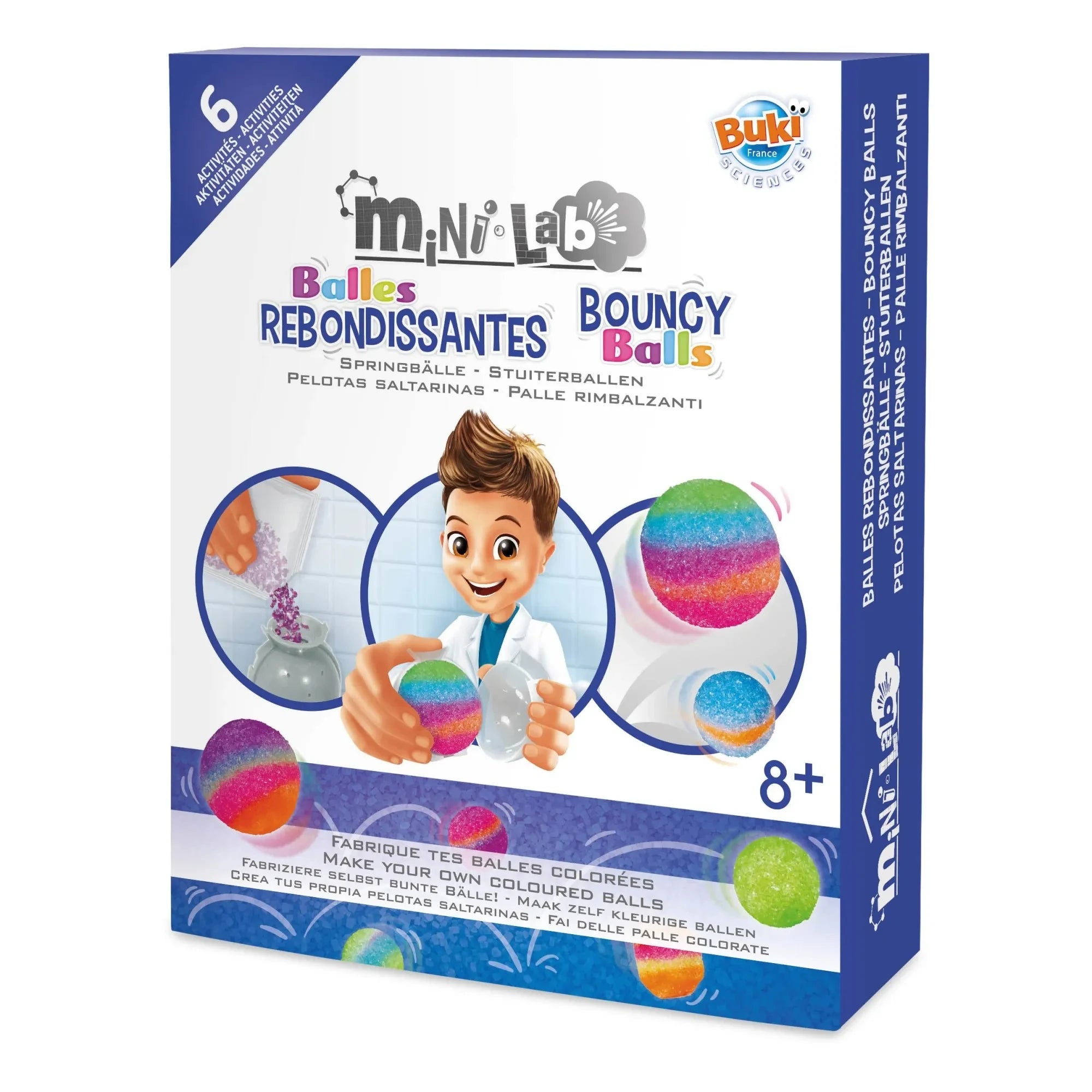 Buki - Mini Laboratory Bouncing Balls Set