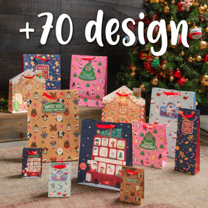 Legami - Llama Christmas Gift Bag - Medium