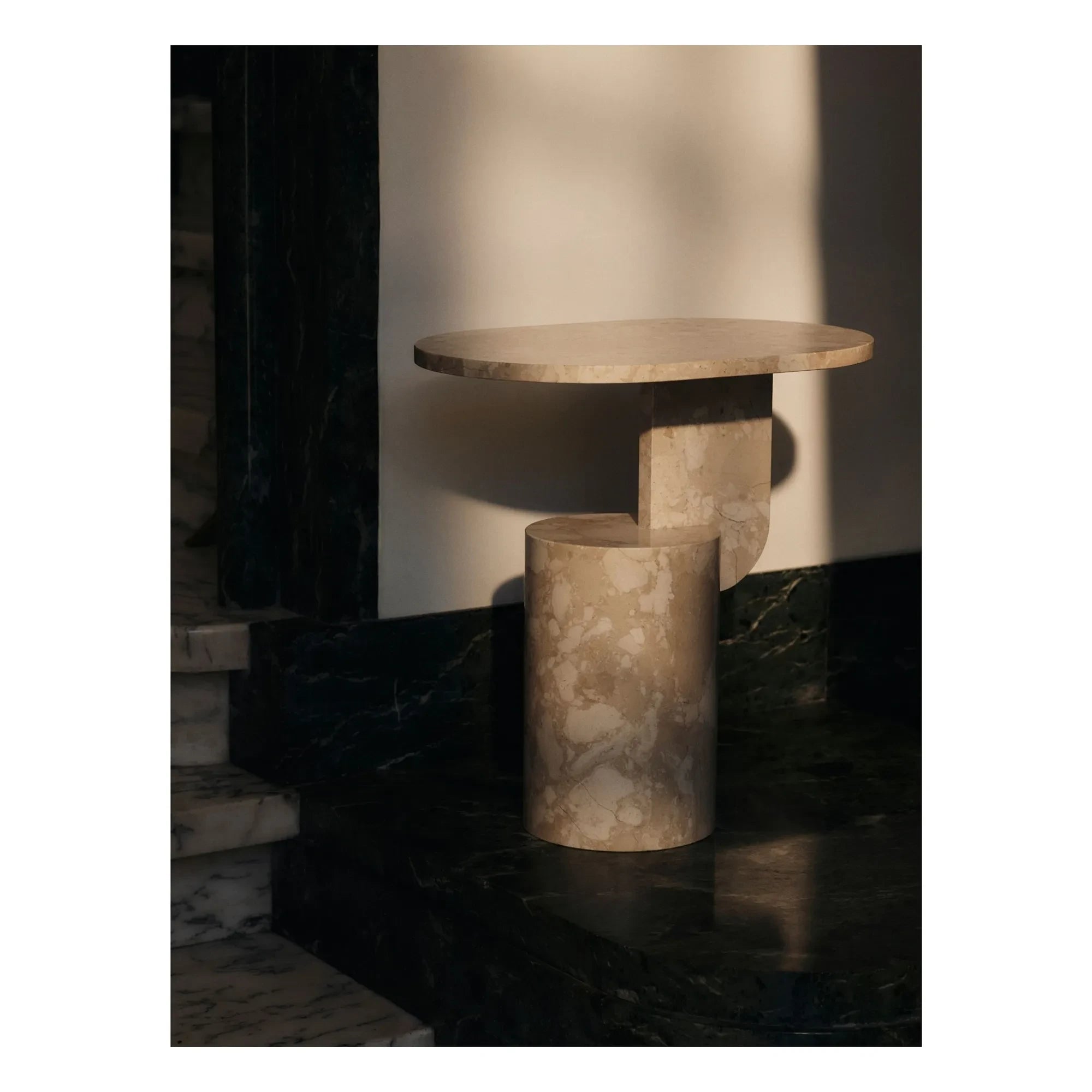Ferm Living - Marble Side Table | Sand