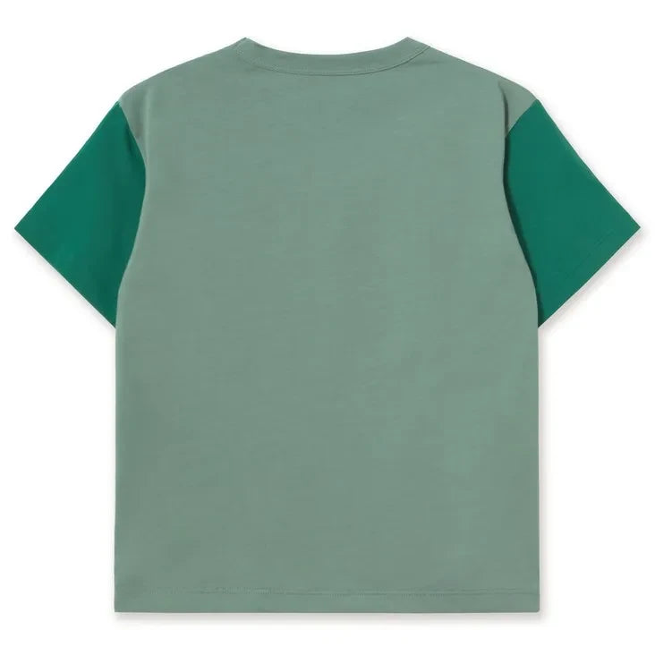 Tinycottons - Tea Room Organic Cotton T-Shirt | Green