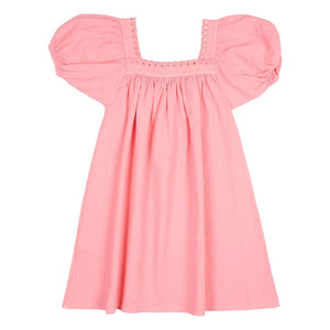 Búho - Organic Cotton Ruffle Dress | Pink