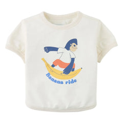 Gingersnaps - Chalice Banana Ride Baby T-Shirt | White