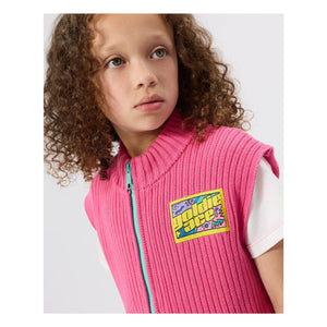 Goldie + Ace - Ribbed Sleeveless Tank Top | Pink