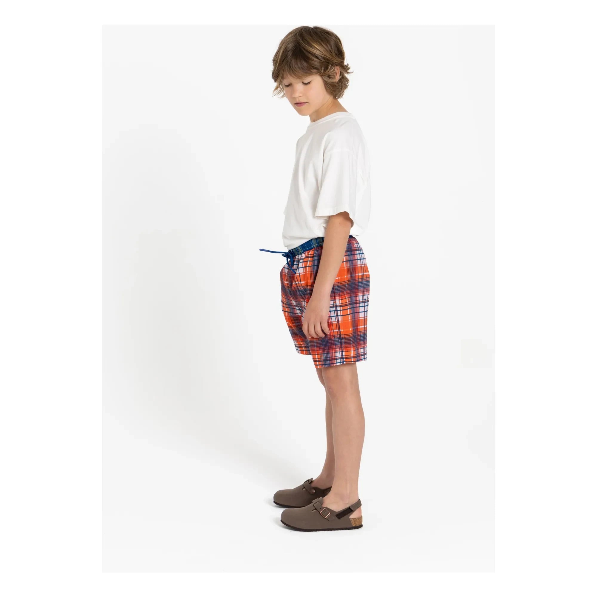 Hundred Pieces - Wave Swim Shorts | Red