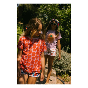 Favorite People - Flowery Napoli T-Shirt | Red