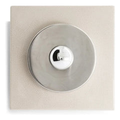 The Socialite Family - Marta wall lamp in cracked ceramic | Cream