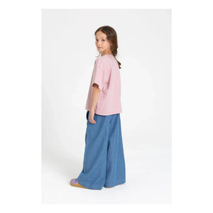Smallable Kid - Liv Organic Cotton T-Shirt | Dusty Pink