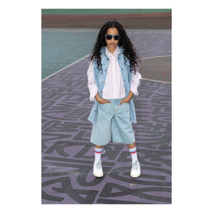 Finger in the Nose - Bermuda Denim Shorts | Light Denim