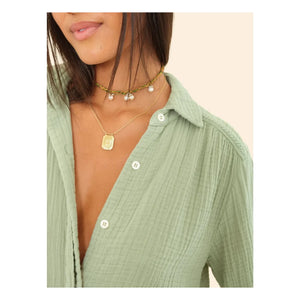 Xirena - Julianne Shirt | Green Sea