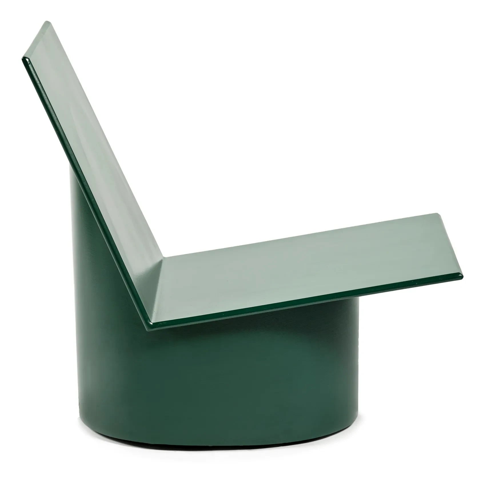 Serax - Valerie Glazed Steel Easy Chair | Green
