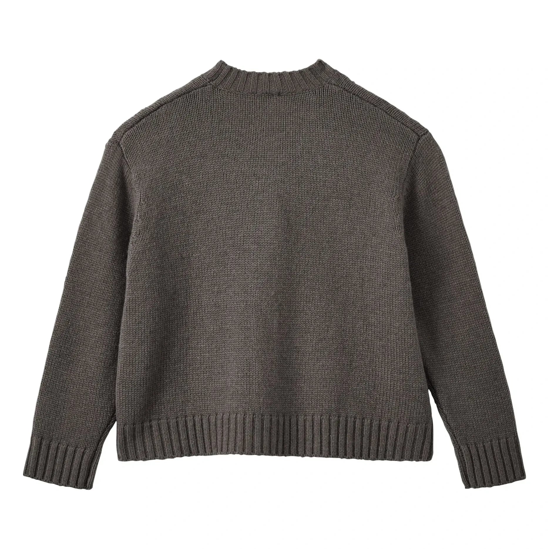 Caramel - Copper Cardigan | Dark Gray