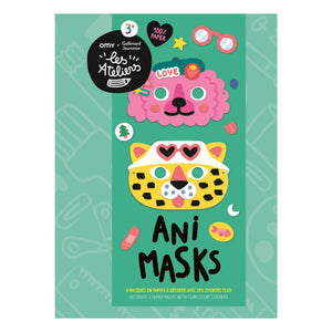 Omy x Gallimard Jeunesse - 6-piece Decoration Mask Set for Ani Masks