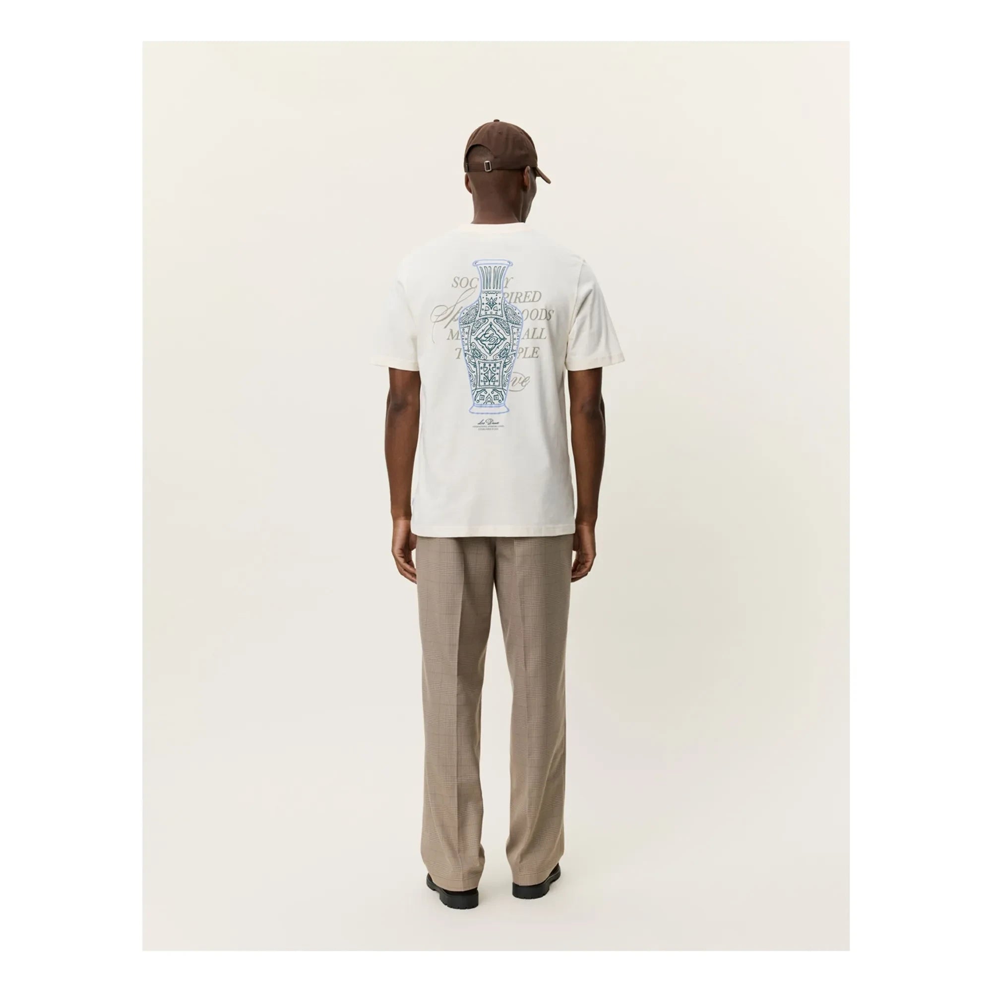 Les Deux - Ben Faience Organic Cotton T-Shirt | Cream