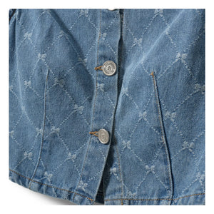 Sofie Schnoor - Carlasy Sleeveless Denim Jacket | Blue