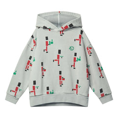 Wynken - La Marcia organik pamuk sweatshirt | Heather gri