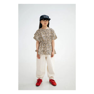 Repose AMS - Jean Barrrel Organic Cotton | Off-white