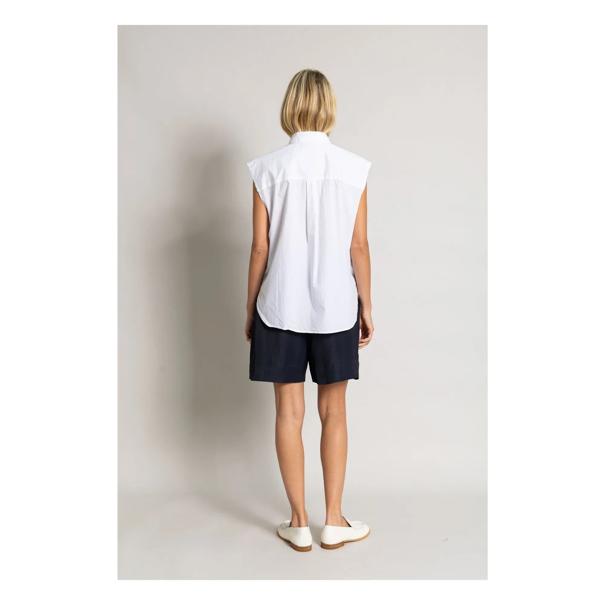 Smallable Woman - Laura Sleeveless Shirt | White