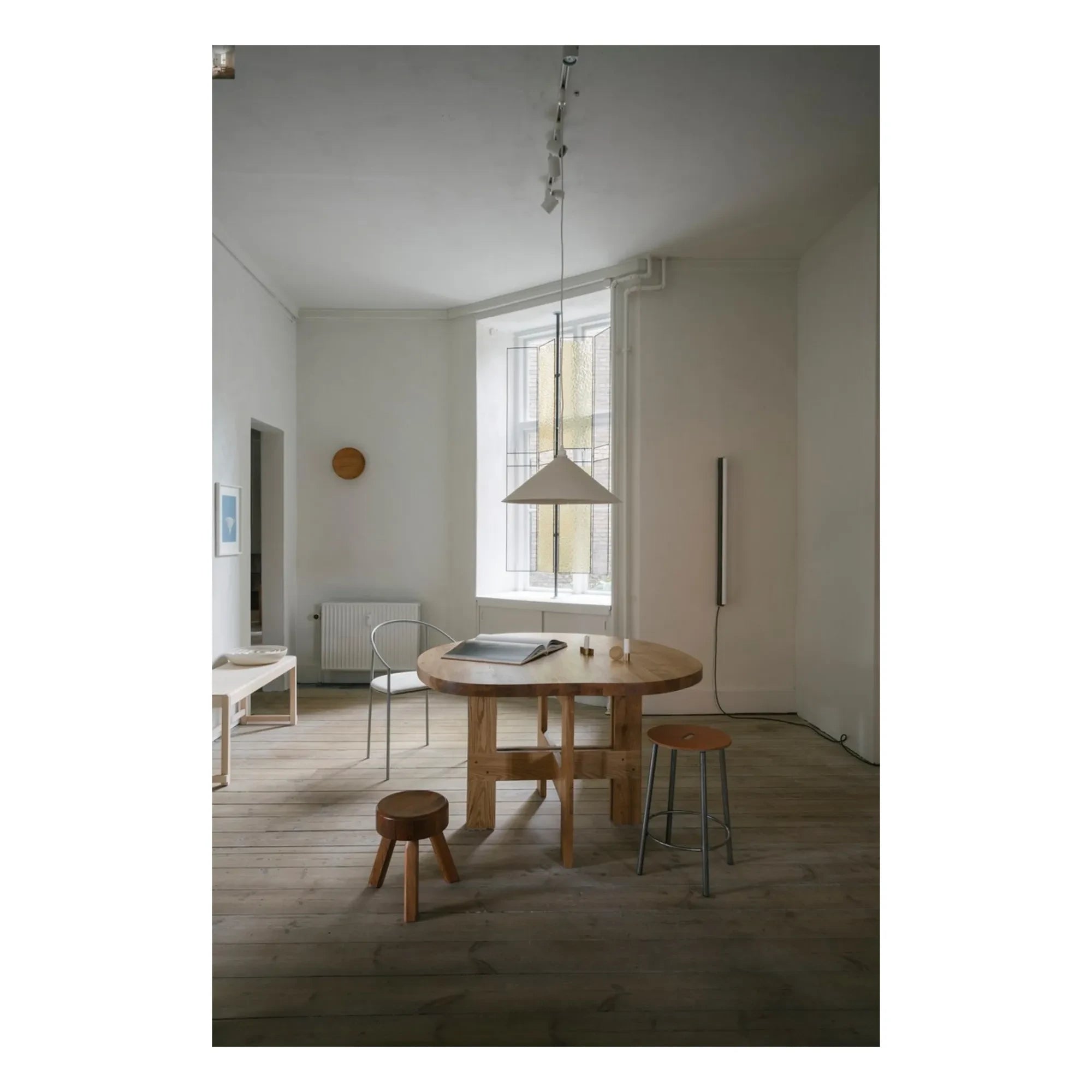 Frama - Rustic Irregular-Shaped Wooden Table | Oak