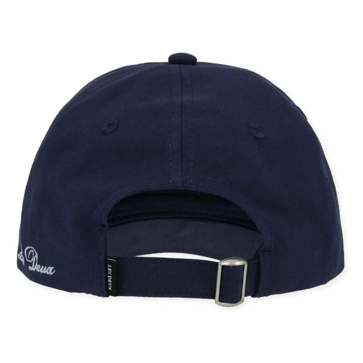 Les Deux - Globe Logo hat | Midnight blue